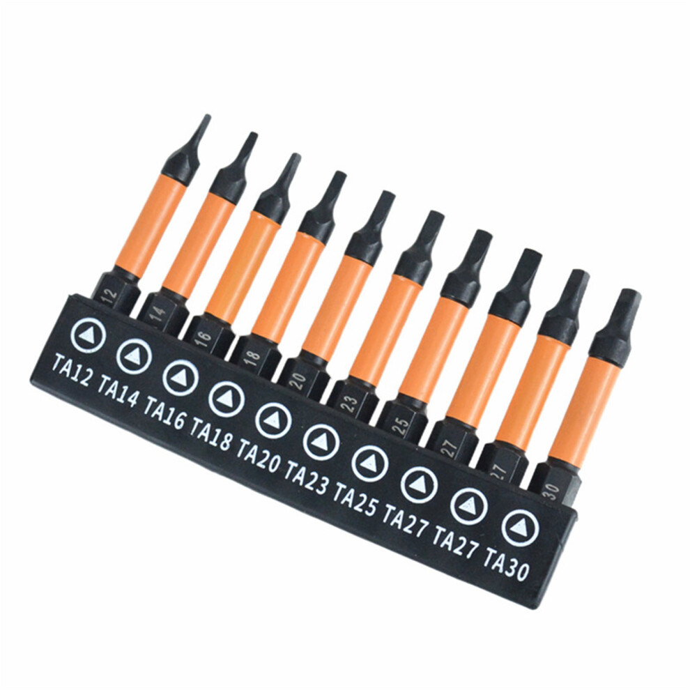 10Pieces Screwdriver Triangles Bit Durability And Nonslip For 7754000047406