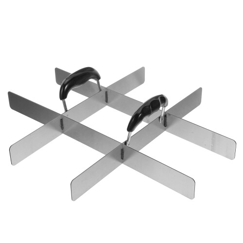 Cake Divider 9-Grid Stainless Steel Cheesecake Cutter