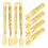 6pcs Incense Tongs Engraved Handle Aromatherapy Clamp 1