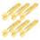6pcs Incense Tongs Engraved Handle Aromatherapy Clamp 11