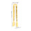 6pcs Incense Tongs Engraved Handle Aromatherapy Clamp 2