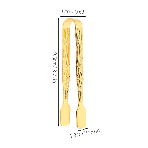 6pcs Incense Tongs Engraved Handle Aromatherapy Clamp 1