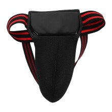 Youth Athletic Groin Guard for MMA, Taekwondo, Kickboxing - Black