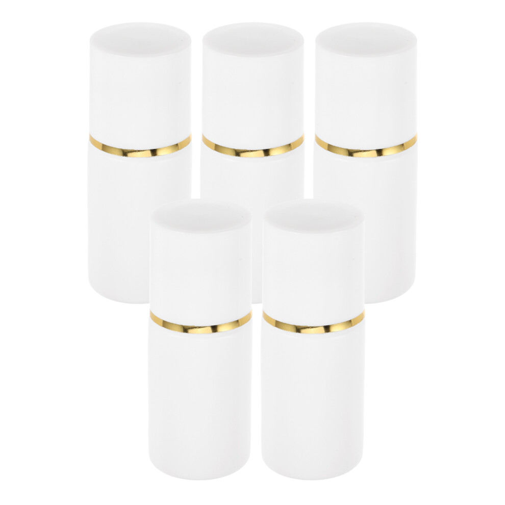 Inoomp 5Pcs 20Ml Sponge Head Applicator Bottles For Essential Oils Cosmetics