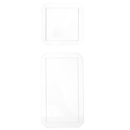 4pcs Acrylic Quilting Templates Rectangle Rulers Sewing Craft Tool