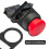100pcs Black Plastic Push Button Switch Identification Tags 9