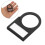 100pcs Black Plastic Push Button Switch Identification Tags 10