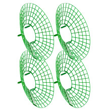 4pcs Strawberry Planting Racks 12inch Vertical Support Trellis