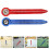 2pcs Mini Aluminum Alloy Compass Ruler for Precision Circle Drawing 10