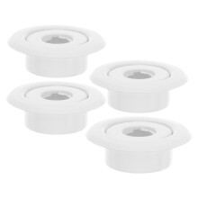 4pcs 1/2" Fire Sprinkler Escutcheon Covers Recessed for Ceilings
