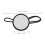 Adjustable Scuba Diving Convex Mirror with Elastic Lanyard 2