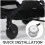 4pcs Toddler Stroller Wheels Replacement Swivel Stem Caster 9