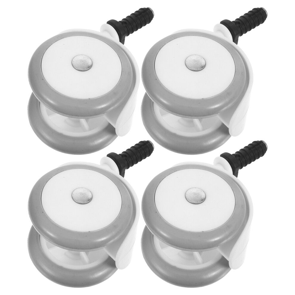 4Pcs Toddler Stroller Wheels Replacement Swivel Stem Caster Iplusmile