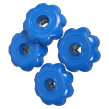 4pcs Gas Valve Handle Aluminum Alloy Control Knob Industrial Use
