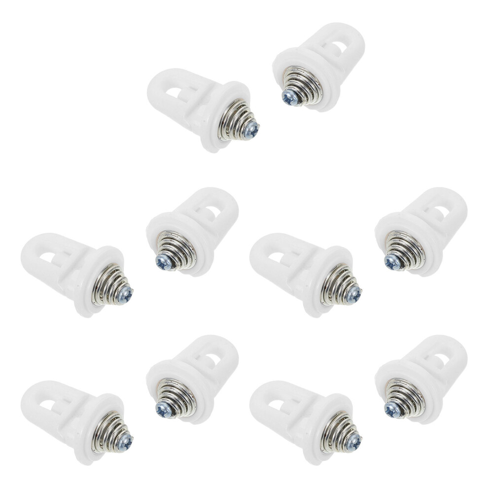 10Pcs Front Bumper Retainer Clips Plastic Rivets Fasteners Kit 3191694449637