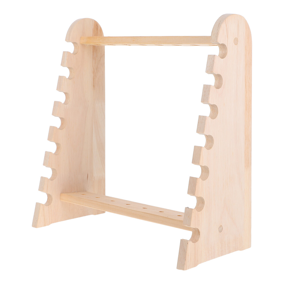 Wooden Test Tube Rack Pipette Holder Lab Sample Organizer-image-OPC-PKCRH2J-NEW