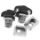 2pcs Thumb Operated Offset Cam Locks T-Handle Swing Knob with Base 10