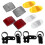 1Set Reflectorset Voor En Achter Plastic Waterdicht 1