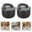 8pcs Kayak Scupper Rubber Plug with Handle for Canoe Boat 10