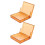 2pcs Ampoule Case Amber 5-Bottle 1ml Lightproof Storage Box 1