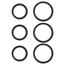 6pcs Stethoscope Diaphragm Replacement Parts for Adults & Kids