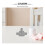 T-Shaped 3-Way Plastic Pipe Connector with Suction Cup for Playpens 9