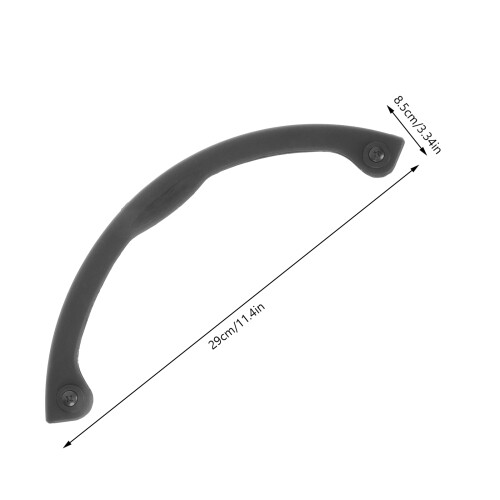 2pcs Snowboard Edge Protector Arc Deck Bumper 1