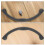 2pcs Snowboard Edge Protector Arc Deck Bumper 8