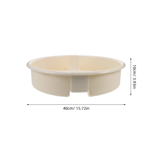 Pottery Wheel Splash Pan: Durable Detachable Non-Slip Tray 2
