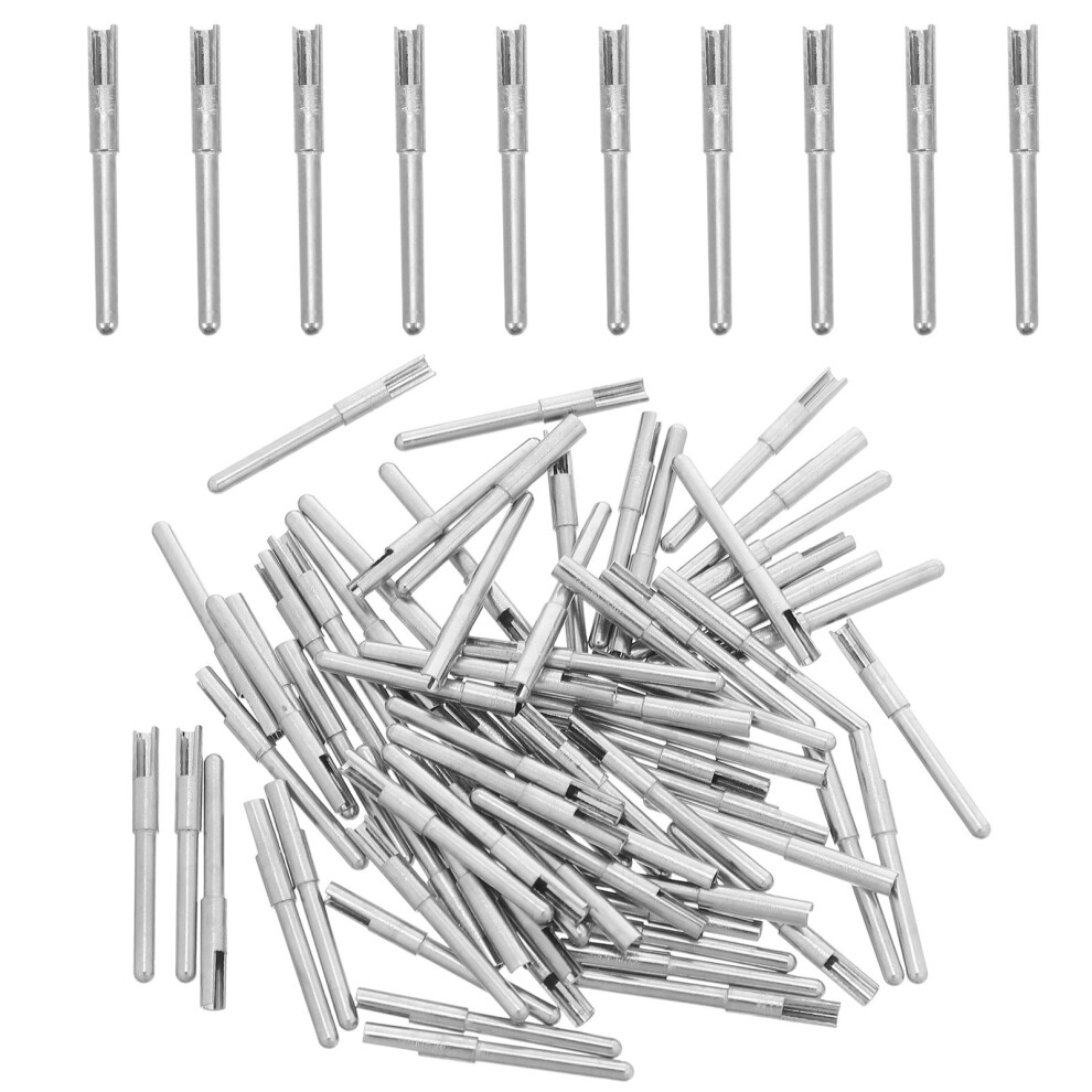100Pcs Nickel-Plated Copper Pin Terminal Connectors For Wiring 3191694446674