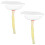 2pcs Triangular Wall-Mounted Sink for Small Bathrooms or Balconies 11