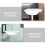 2pcs Triangular Wall-Mounted Sink for Small Bathrooms or Balconies 8