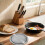 Stainless Steel Trash Grommet for Kitchen Countertop Bin 6