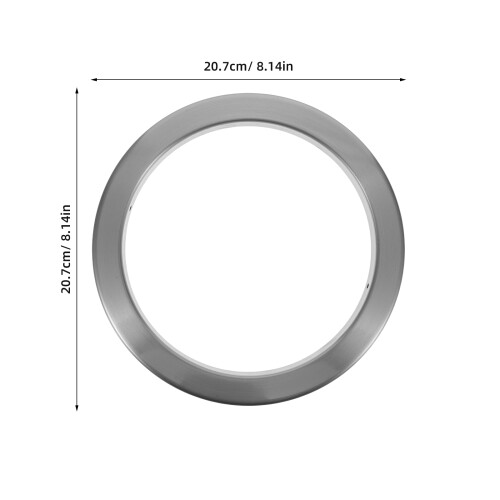 Stainless Steel Trash Grommet for Kitchen Countertop Bin 1