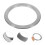 Stainless Steel Trash Grommet for Kitchen Countertop Bin 10