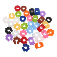 36pcs Silicone Wine Glass Charms Drink Markers for Stemware Party