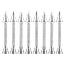 8pcs Cake Flower Cones Aluminum Alloy Decorating Rods Piping Tips