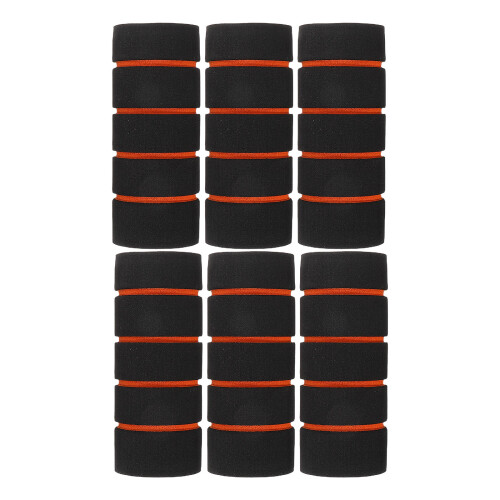 6pcs Non Slip Sponge Handle Grips for Pull Up Bars Gym Equipment