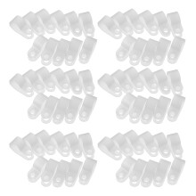 200pcs Rope Light Clips 1/2 Inch with Screws Wall Cord Fastener