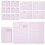 100pcs Civil Service Exam Practice Answer Sheets 11