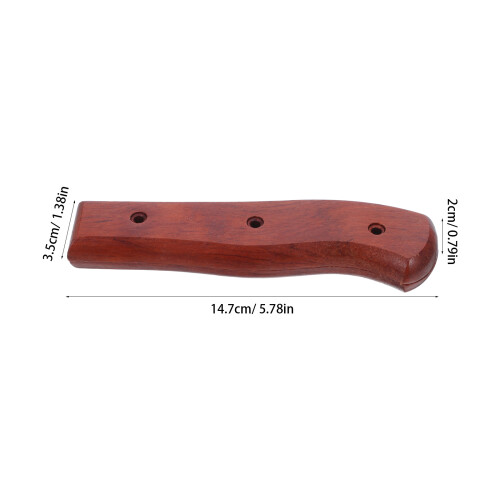 2 Sets Wooden Kitchen Replacement Handles with Nuts 2