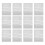 50pcs Waterproof Book Sleeve 22k Document Protector Plastic Cover 11