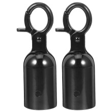 2pcs 32mm Rope End Hook Cord Cap Lobster Clasp