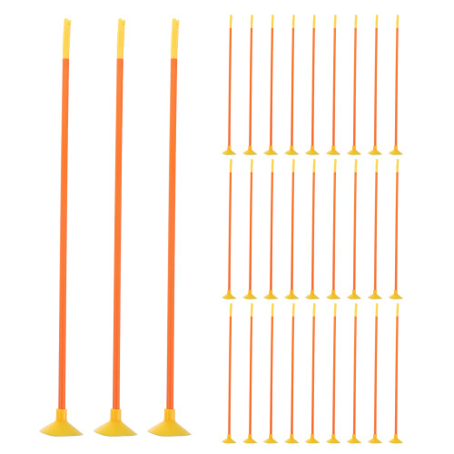 40pcs Replacement Suction Cup Arrows with Rubber Tip