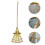 2pcs 19.6 Inch Bamboo Rake for Sand Patterns Japanese Landscaping Tool 10