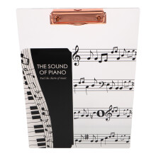 Thickened Acrylic Sheet Music Binder Transparent Folder