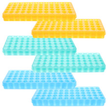 6pcs Test Tube Rack Set 60 Holes for 0.5-2ml Vials