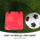 2pcs Soccer Goal Target with Adjustable Straps for Outdoor Training 10