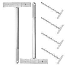 6pcs Stainless Steel Handheld Sign Stands for Events