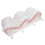 Hanging Storage Bag 3 Pockets Organizer White 11